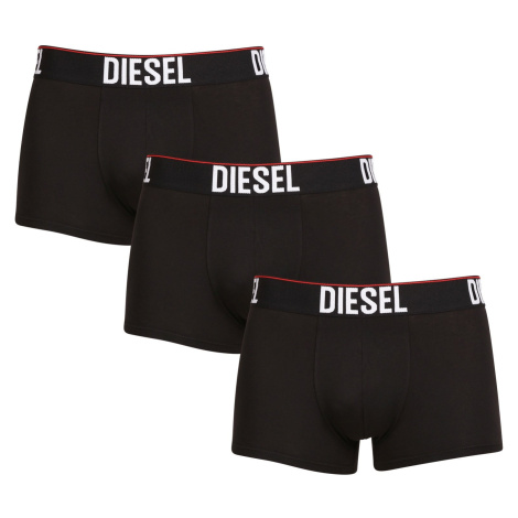 3PACK men's boxers Diesel black