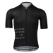 POC Cyklistický dres s krátkym rukávom - PRISTINE PRINT - čierna