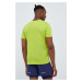 Bežecké tričko Asics Core zelená farba, jednofarebné