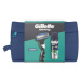 Gillette Darčeková sada Mach3 - holiaci strojček + 1 náhradná hlavica + gél