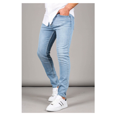 Madmext Blue Super Skinny Fit Men's Jeans 6335