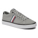 Tommy Hilfiger Sneakersy Th Hi Vulc Low Stripes Mesh FM0FM04946 Sivá