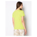 Svetlo zelené dámske tričko Armani Exchange