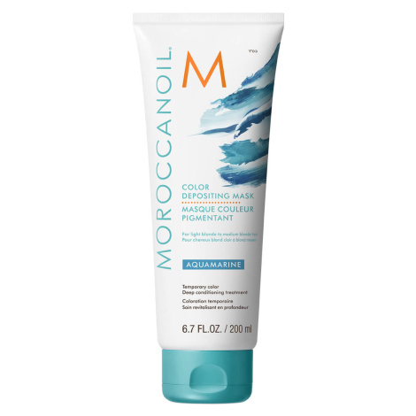 Moroccanoil Tónujúca maska na vlasy Aquamarine 30 ml