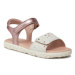 Geox Sandále J Sandal Haiti Girl J028ZA 007NF C8283 S Ružová