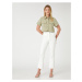 Koton Outdoor-Looking Crop Shirt Modal with Pockets and Buttons