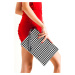 Capone Outfitters Paris Houndstooth Patterned Women's Clutch Bag