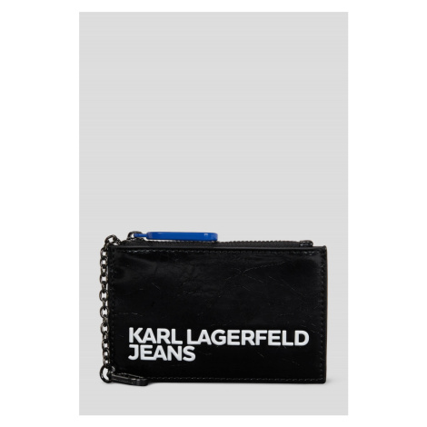 Púzdro Na Platobné Karty Karl Lagerfeld Jeans Essential Logo Pouchette Black