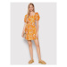 Glamorous Letné šaty GC0563 Oranžová Regular Fit