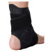 Bandáž na členok NIKE ANKLE SLEEVE STR BK WH