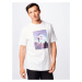 OAKLEY Funkčné tričko  svetlomodrá / fialová / tmavofialová / biela