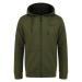 Navitas mikina sherpa zip hoody green - s