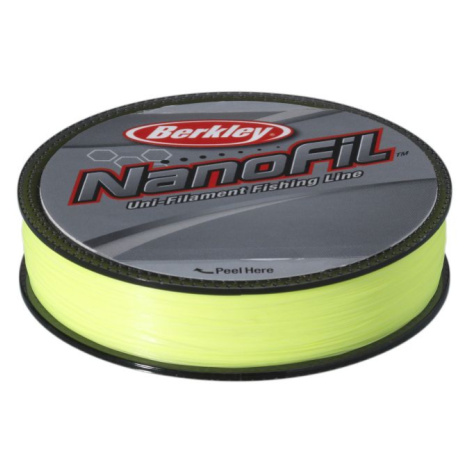 Berkley vlasec nanofil fluo žltá 125 m-priemer 0,28 mm / nosnosť 20,126 kg