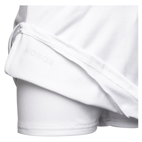 Dievčenská sukňa na pozemný hokej FH500 biela
