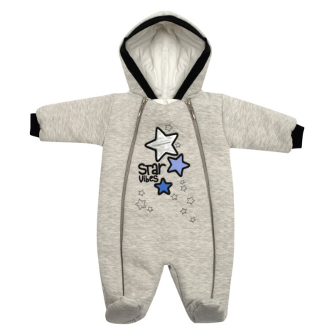 Zimná dojčenská kombinéza s kapucňou Koala Star Vibes modrá, veľ:68 , 20C46725 Koala BABY