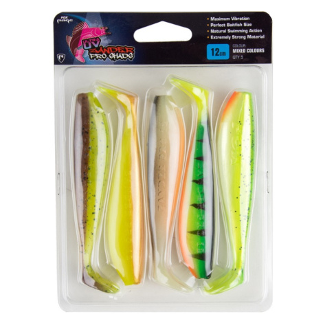 Fox rage gumová nástraha zander pro shad mixed colour pack - 7,5 cm