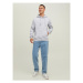 Jack&Jones Mikina Star 12208157 Sivá Relaxed Fit