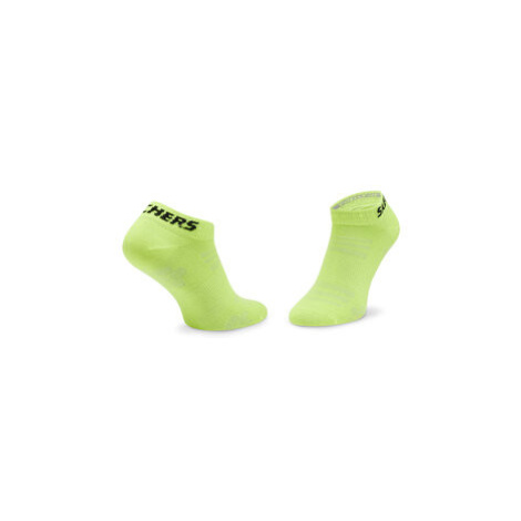 Skechers Súprava 3 párov vysokých ponožiek unisex SK-SK43022 Žltá