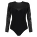 Swimwear Jet Mesh Moulded Swimsuit black SW1903