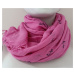 Dámska šatka ružová s potlačou - FPrice one size