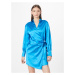 Gina Tricot Košeľové šaty 'Kim'  nebesky modrá