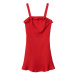 MANGO Letné šaty 'Gusi'  červená