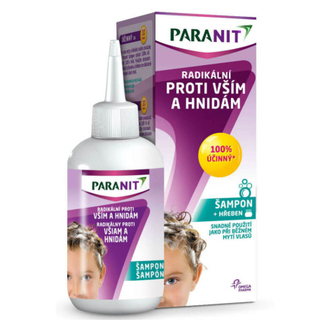 PARANIT Paranit Radikálny šampón 100 ml + hrebeň