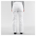 Dámske hrejivé lyžiarske nohavice 180 biele