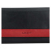 Dámska kožená peňaženka Lagen Diona - čierno-červená