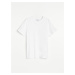 Reserved - Hladké tričko z organickej bavlny - Biela