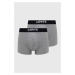 Boxerky Levi's 2-pak 37149.0828-003, pánske, šedá farba