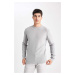 DEFACTO Standard Fit Crew Neck Knitwear Sweater