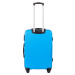 Tyrkysová sada štyroch cestovných kufrov 0125, Luggage 4 sets (L,M,S,XS) Wings, Denim blue