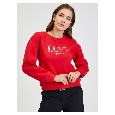 Red Women's Loose Sweatshirt ORSAY - Women