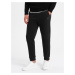 Ombre Men's sweatpants with stitching on the legs - black