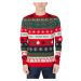 Only & Sons   ONSXMAS REG 12 MIX XMAS JAC CREW KNIT 22027280  Svetre Červená