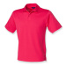 Henbury Pánske funkčné polo tričko H475 Bright Pink