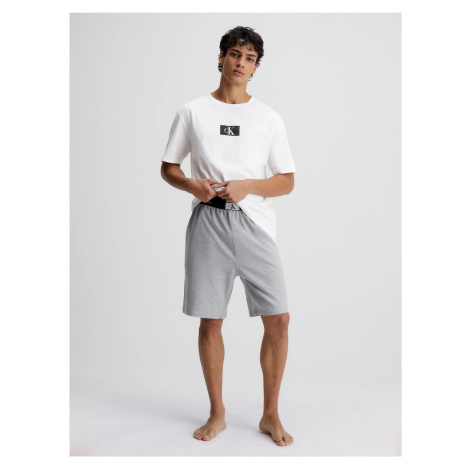 Tričká s krátkym rukávom pre mužov Calvin Klein Underwear - biela