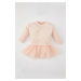 DEFACTO Baby Girl Long Sleeve Dress