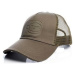 RidgeMonkey APEarel Dropback Pastel Trucker Cap Brown