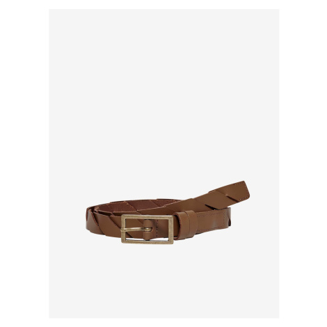 Brown Leather Belt ONLY Beat - Women