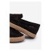 Pánske semišové espadrilky Eco Big Star Black 41