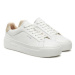 Calvin Klein Sneakersy Ff Cupsole Lace Up W/Ml Lth HW0HW02202 Biela