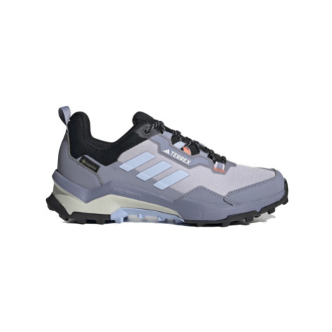 Dámska nízka turistická obuv ADIDAS Terrex AX4 GTX silver violet blue dawn solar gold