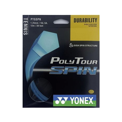 Yonex Poly Tour SPIN, 1,25 mm, 12 m, Cobalt Blue