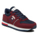 Tommy Hilfiger Sneakersy Low Cut Lace-Up Sneaker T3B9 32492 1450 Bordová
