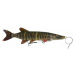 Savage gear gumová nástraha 4d line thru pike striped pike-25 cm 110 g