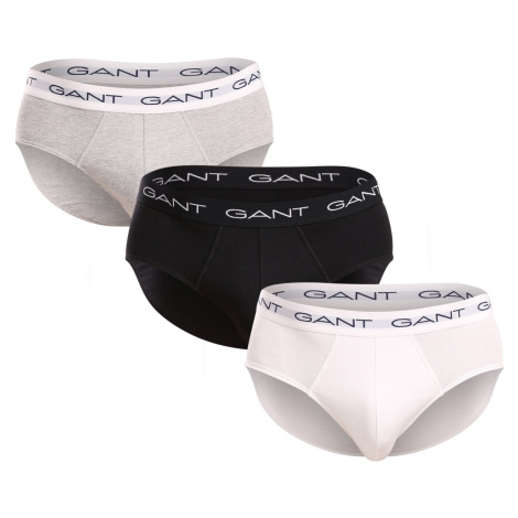 3PACK men's briefs Gant multicolored