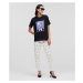 Tričko Karl Lagerfeld Karl Archive T-Shirt Black