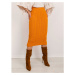 Knitted BSL orange skirt